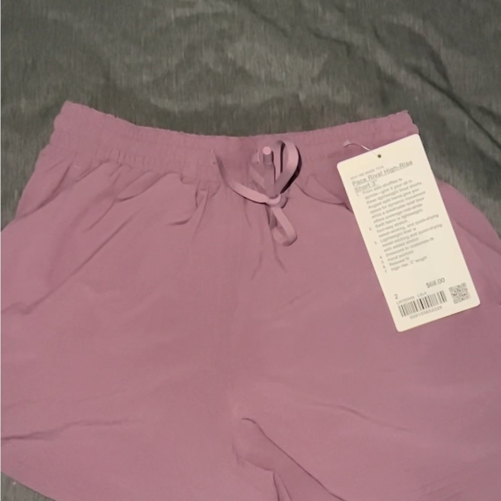Lululemon Pace Rival High-Rise Short 3"